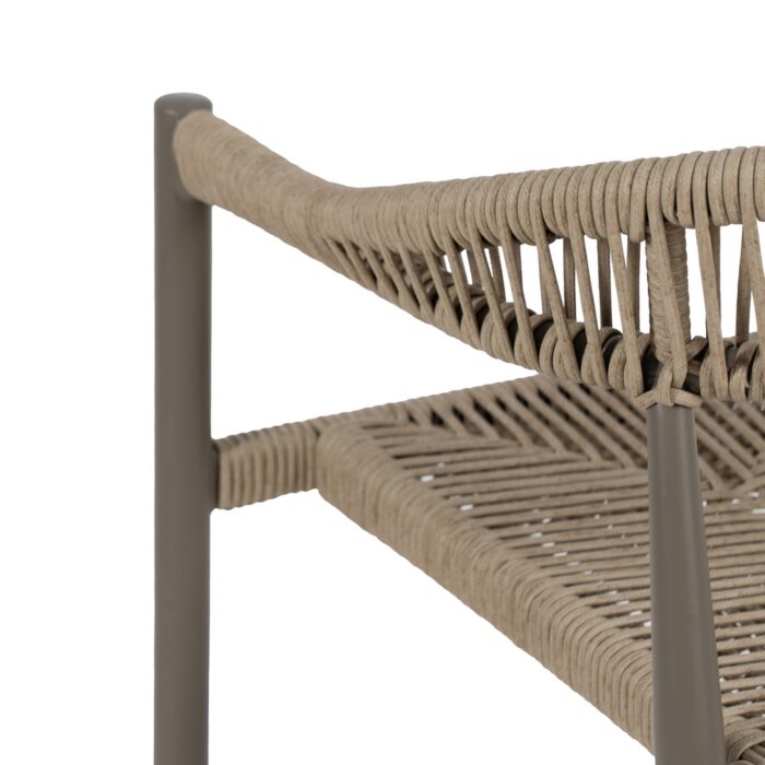 Chaise aluminium grise Kuiro – Image 9