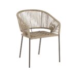 Chaise métal grise Love – Image 3