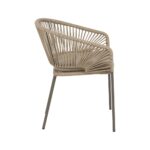 Chaise métal grise Love – Image 4