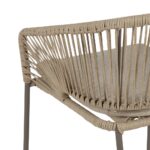 Chaise métal grise Love – Image 9