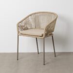 Chaise métal grise Love Ixia