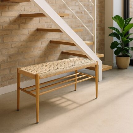Banc métal et cordes Ovika ixia