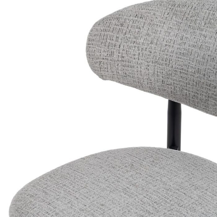 Chaise grise métal Lovela – Image 5