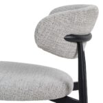 Chaise grise métal Lovela – Image 6
