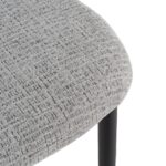 Chaise grise métal Lovela – Image 7