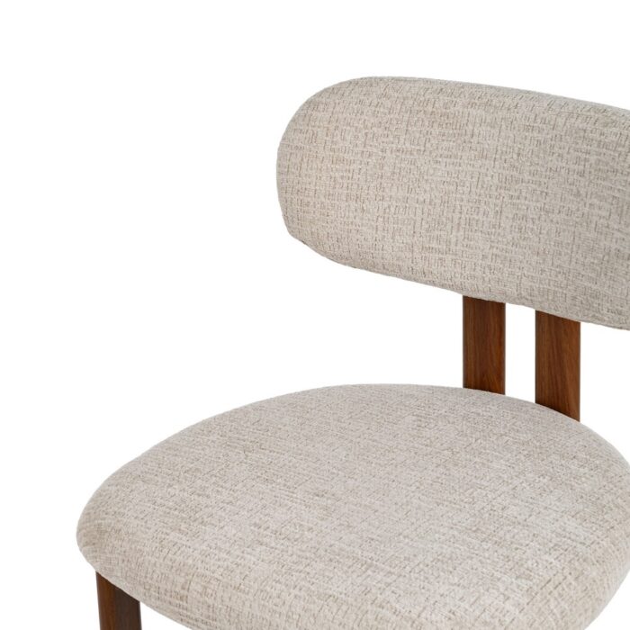 Chaise de bar beige métal Cousto – Image 5