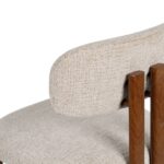 Chaise de bar beige métal Cousto – Image 8