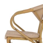 Chaise beige aluminium Frika – Image 7