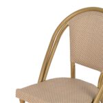 Chaise beige aluminium Yuli – Image 6