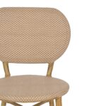 Chaise beige aluminium Poésie – Image 5