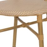 Chaise beige aluminium Poésie – Image 8