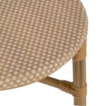 Chaise beige aluminium Poésie – Image 9