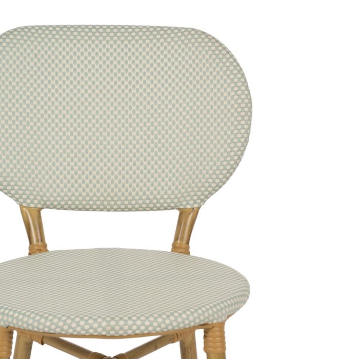 Chaise beige aluminium Poésie – Image 5