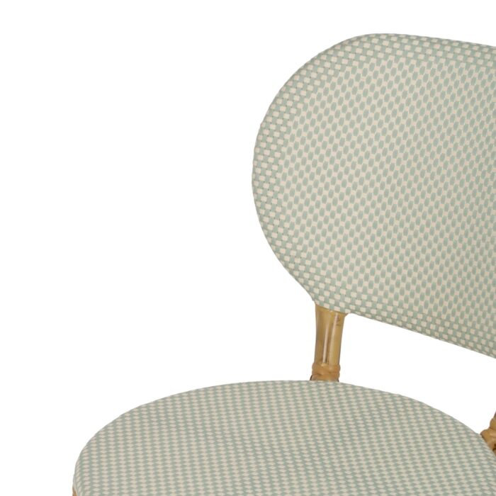 Chaise beige aluminium Poésie – Image 6