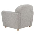 Fauteuil chiné beige Malabar – Image 4