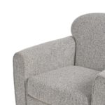 Fauteuil chiné beige Malabar – Image 6