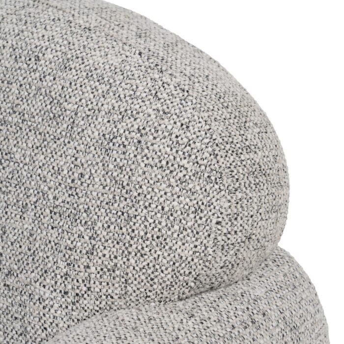 Fauteuil chiné beige Malabar – Image 8
