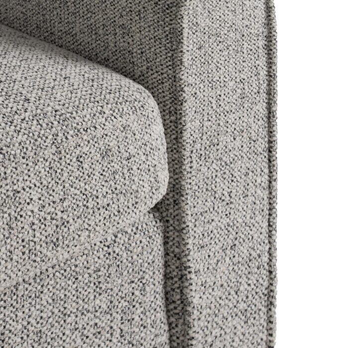 Fauteuil chiné beige Malabar – Image 9