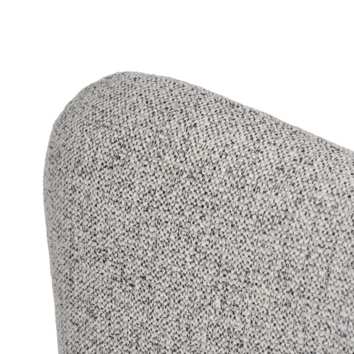 Fauteuil pivotant beige Nura – Image 7