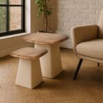 Set 2 tables basses Mera Ixia