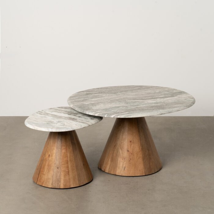 Set 2 tables basses Estelle – Image 2