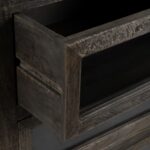 Ilot de cuisine bois et marbre Viconte – Image 8