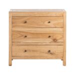 Commode beige mindi 3 tiroirs Evok – Image 4