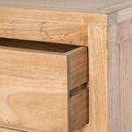 Commode beige mindi 3 tiroirs Evok – Image 5