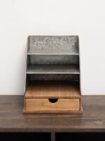 Range document patine zinc 1 tiroir – Image 2