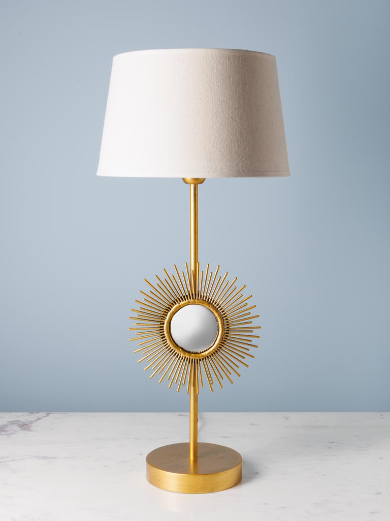 Lampe à poser miroir convexe Neptune Chehoma