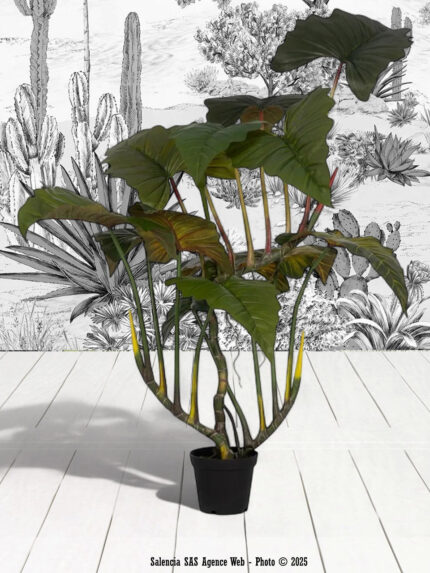 Plante artificielle Colocasia Grande Ixia