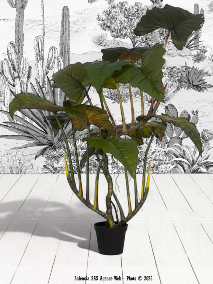 Plante artificielle Colocasia Grande Ixia