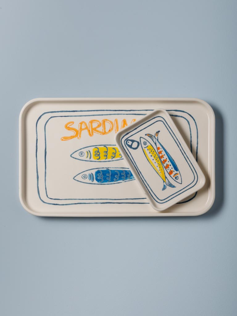 Set de 2 plateaux Sardines Chehoma
