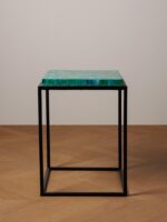 Table d'appoint mosaïque verte – Image 2