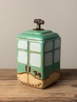 Boîte téléphérique céramique vert – Image 3