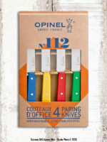 Coffret 4 couteaux d'office couleurs Opinel N°112