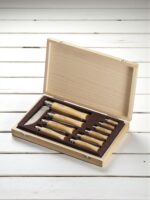 Coffret bois collection 10 couteaux inox Opinel – Image 2
