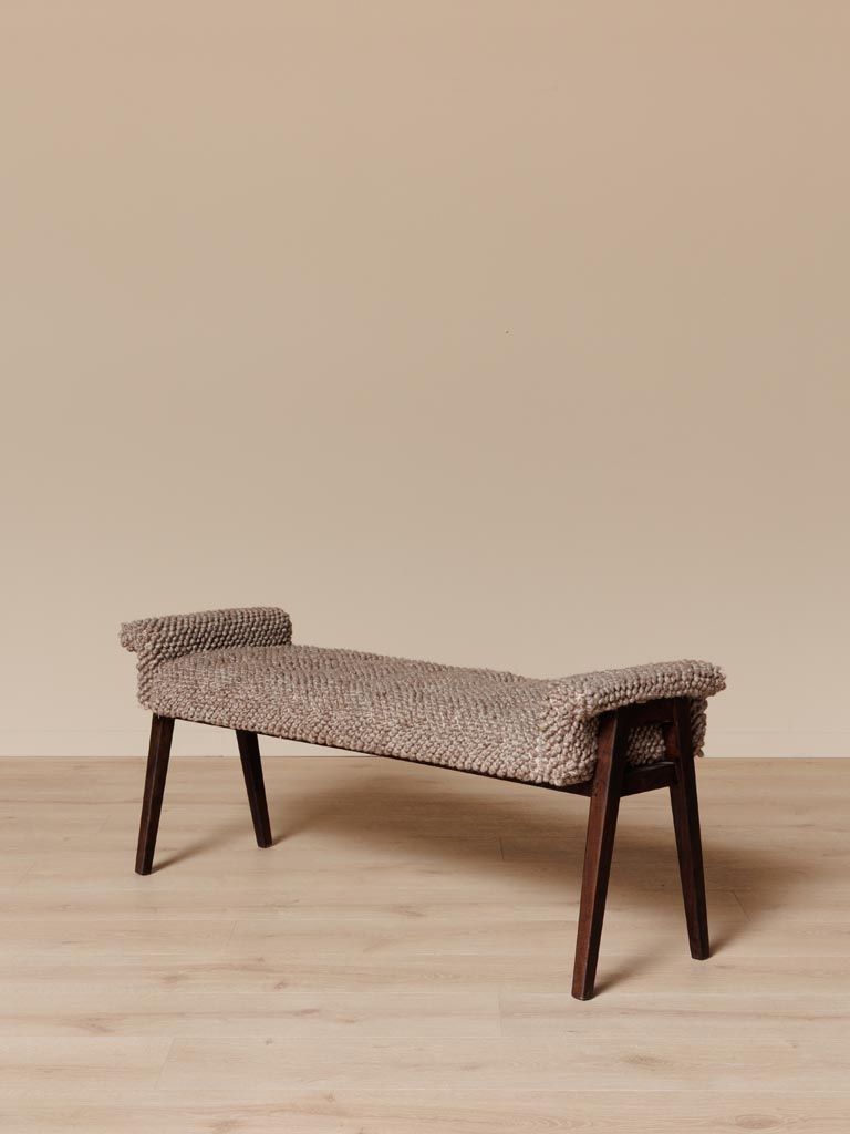 Banquette captionnée Flocon Acacia Chehoma