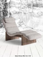 Chaise Longue Jacquard Vical
