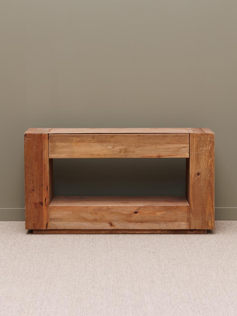 Console 1 tiroir Yakta Pin Chehoma