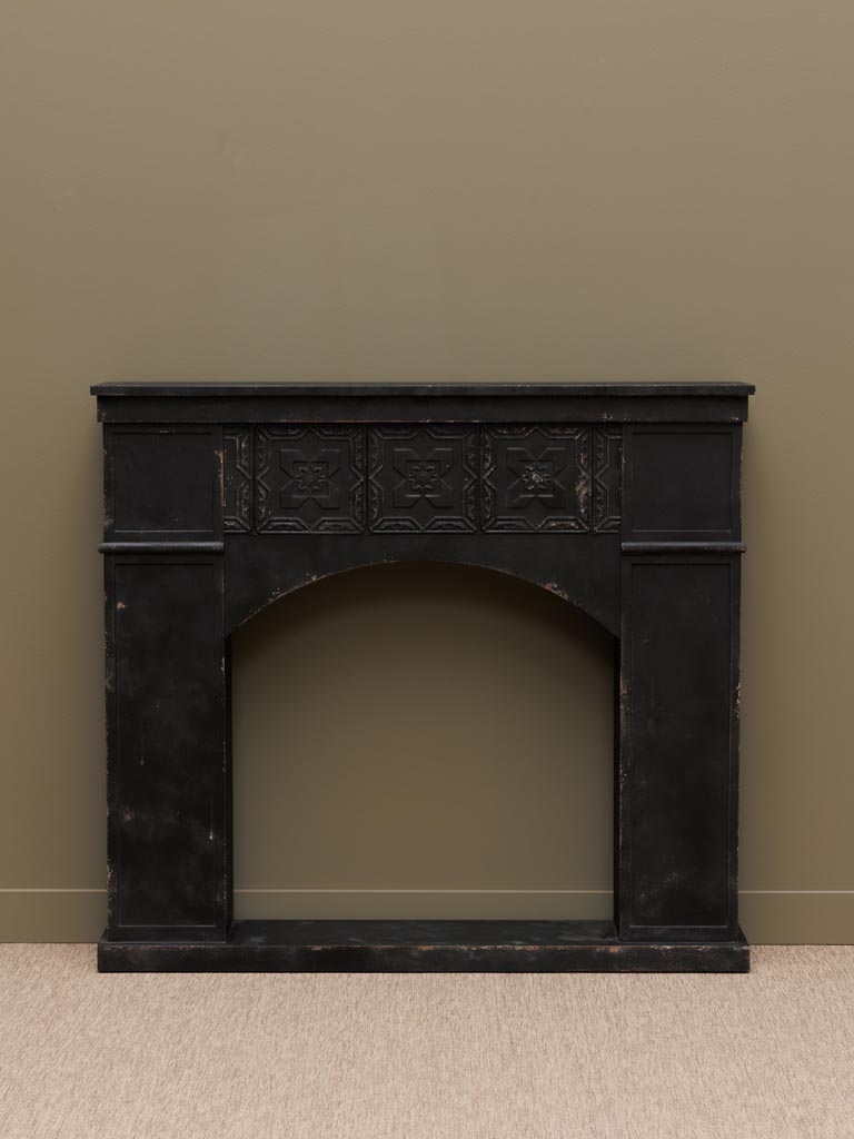 Console cheminée Edaman Bois Chehoma