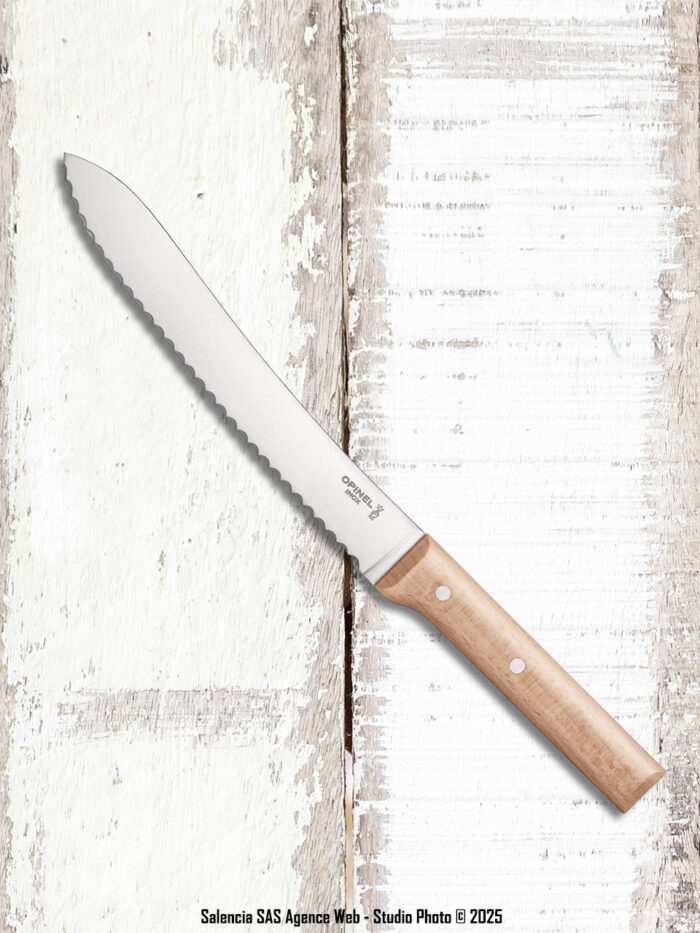 Couteau à pain Opinel inox hêtre N°116