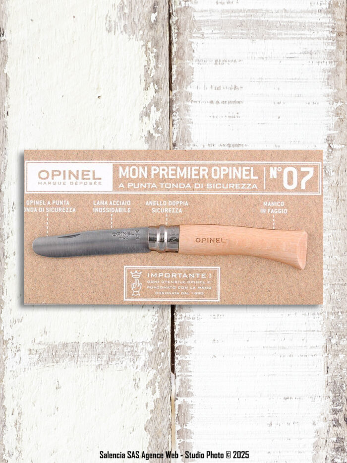 Couteau Mon premier Opinel n°7 pointe arrondie – Image 2