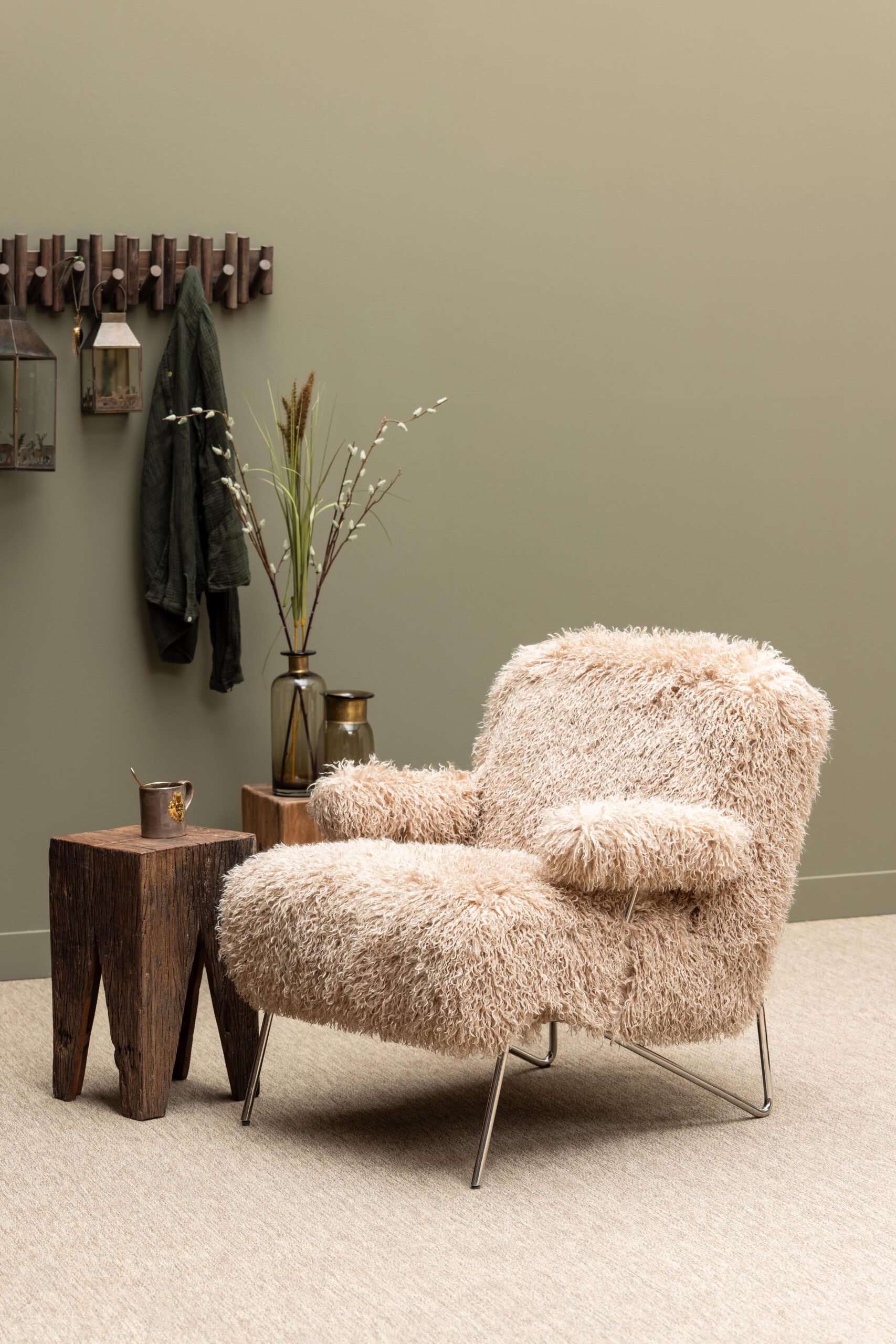 Fauteuil Paddy Acier Chehoma
