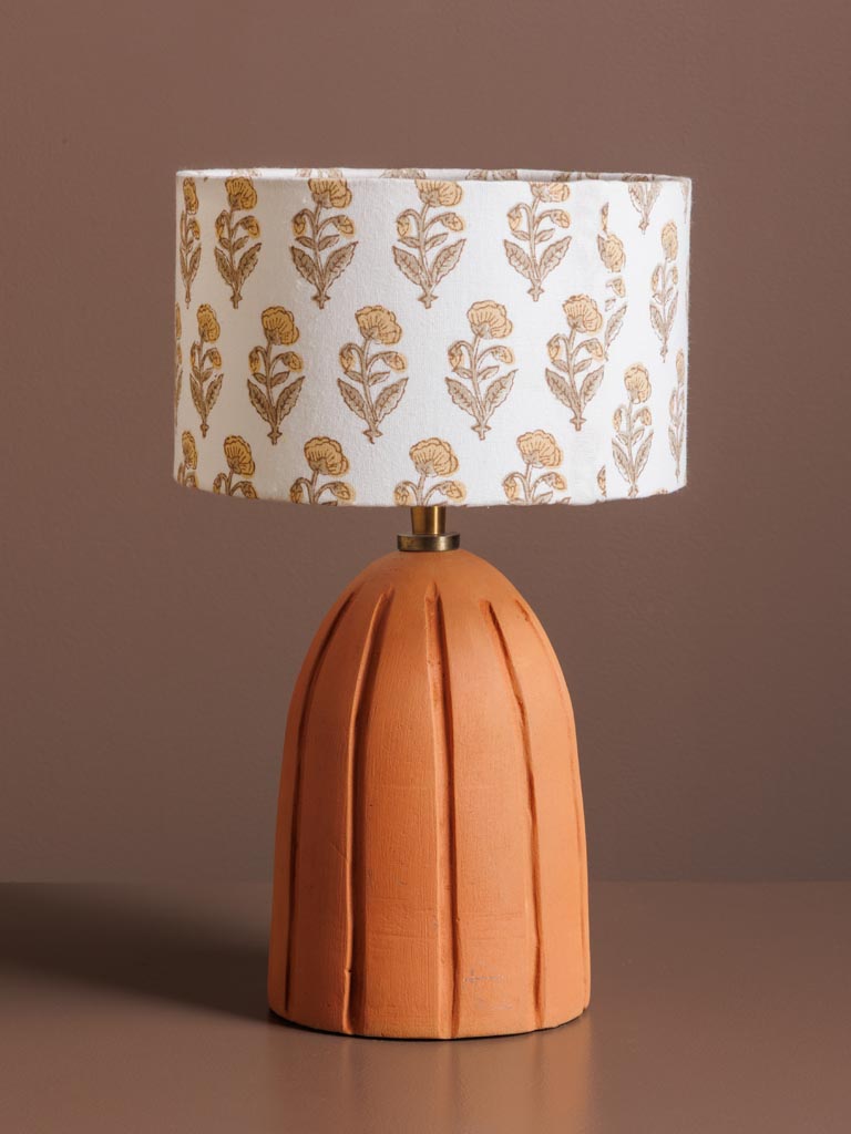 Lampe à poser Dendelion Terracotta Chehoma