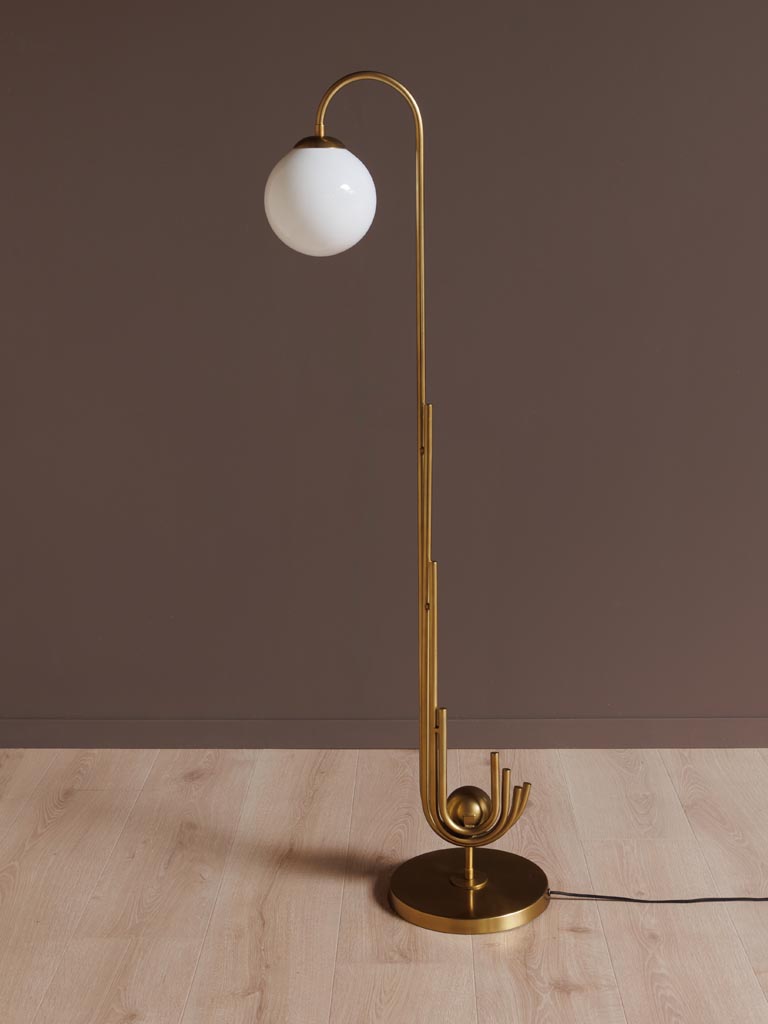 Lampe sur pied Opalys Métal Chehoma