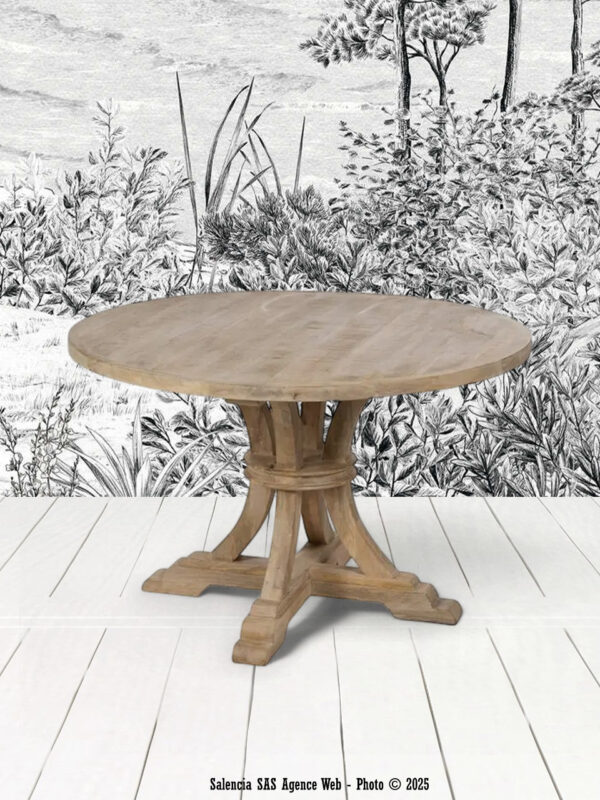 Table à manger Cheverny moyen modèle Ixia