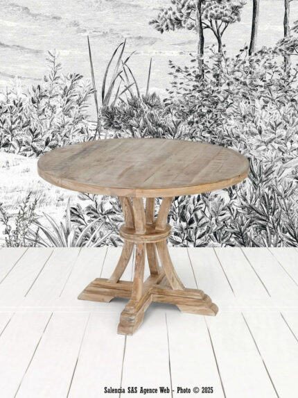 Table à manger Cheverny petit modèle Ixia