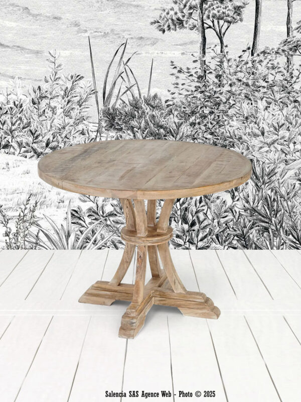 Table à manger Cheverny petit modèle Ixia