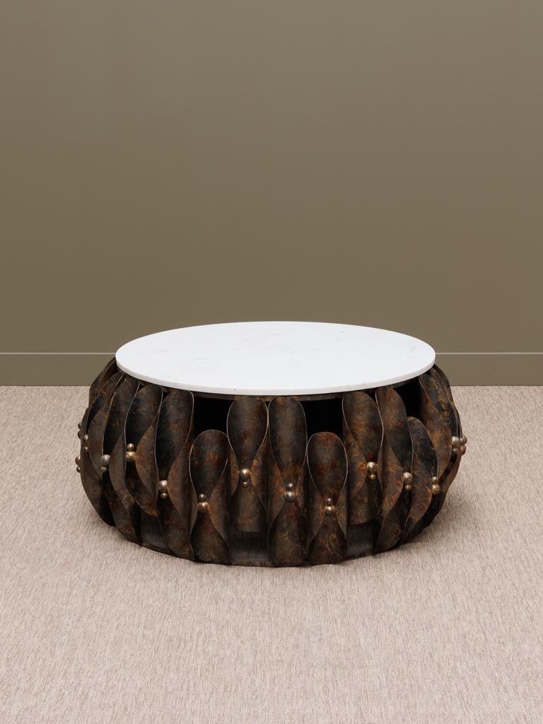 Table basse Ondralis Marbre Chehoma